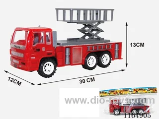 Inertial fire truck
