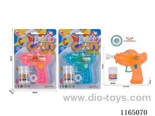 Aeroplane Bubble Gun (with light)