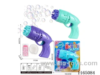 Ten holes space electric bubble gun