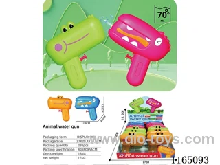 Dinosaur cute fun water gun 12PCS / 4 mixed 70ML