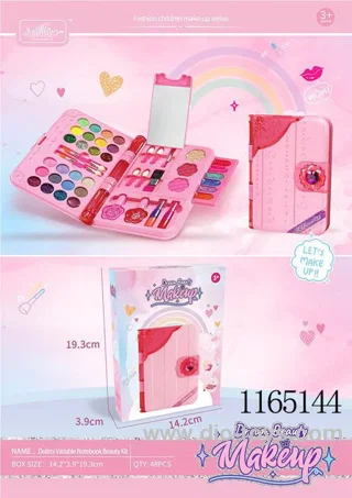 Beauty Washable Makeup Toys in Color Box