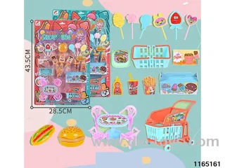 Burger Cart Play House Set