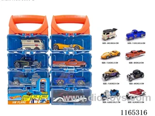 Alloy Car DIY Carrying Case 4pcs