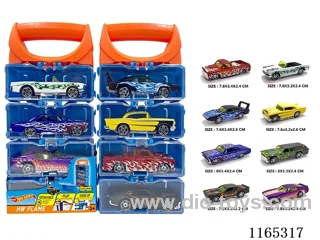 Alloy Car DIY Carrying Case 4pcs