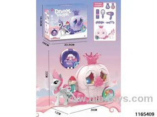 Electric universal light unicorn jewelry car