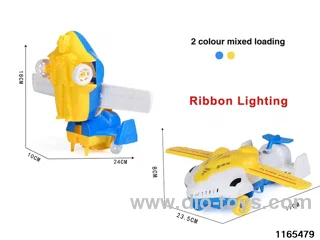 Cable light deformation airplane