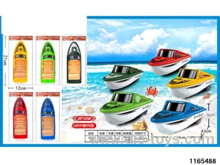 Return power speedboat