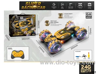 2.4G stunt car with music and lighting