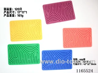 Sensory Panel - Rectangle (with 10 silicone tubes)