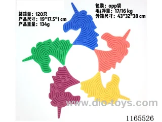 Sensory Panel - Unicorn (with 10 silicone tubes)