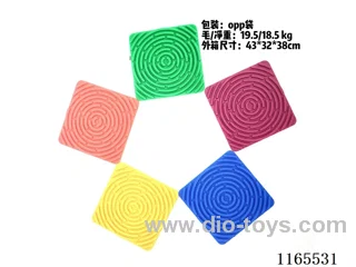 Sensory panel - square (with 10 silicone tubes)