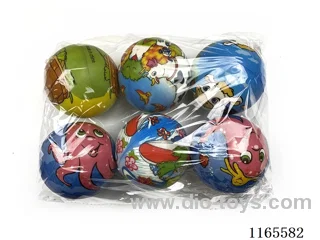 12PCS 7.6cm PU ball