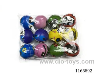 6PCS 10cm PU ball