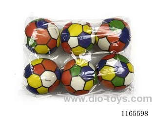 6PCS 10cm PU ball