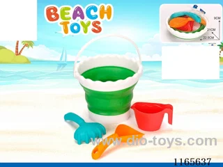 Round Folding Pail 4 PCS