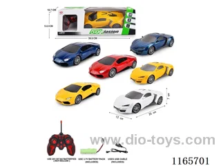（3 7VUSB charging included） 5ch rc car 2 types of 3 colours each mixed（with light）