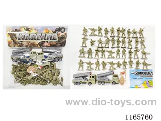 2PCS pull back missile car set
