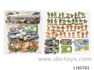 2PCS Pull Back Missile Vehicle Set