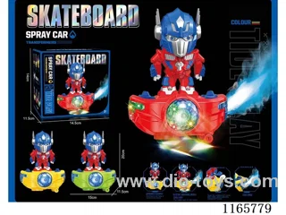 B/O Optimus Prime Scooter(Spray with Music & Lights)