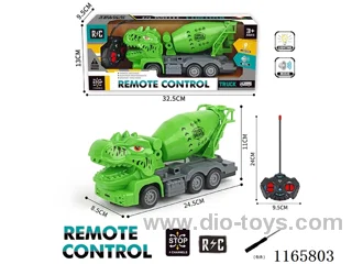 4ch dinosaur engineering rc car not included battery (3*AA+2*AA)