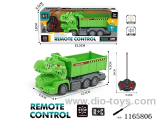 4ch dinosaur engineering rc car not included battery (3*AA+2*AA)