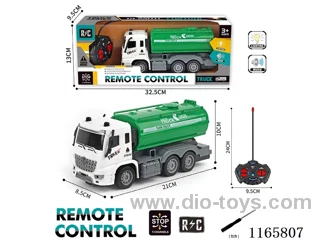 4ch sanitation rc car not included battery (3*AA+2*AA)