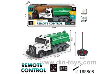 4ch sanitation rc car not included battery (3*AA+2*AA)