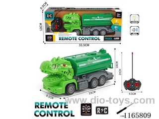 4ch Dinosaur sanitation rc car not included battery (3*AA+2*AA)
