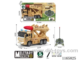 5ch double cannon rocket rc car W L/M not included 3*AA battery