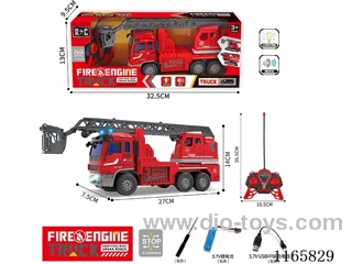 5ch firefighting rc car W L/M included 3.7V lithium battery