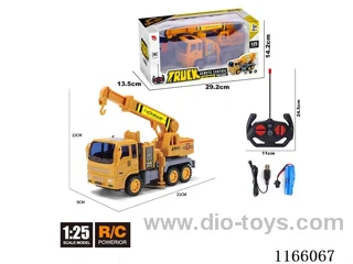 4ch rc engineering crane truck