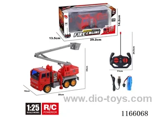 4ch rc fire fighting rescue truck