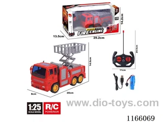 4ch rc Fire Fighting Lift Truck