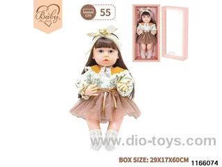 22 inch newborn simulation doll set