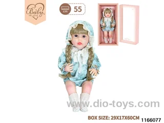 22 inch newborn simulation doll set