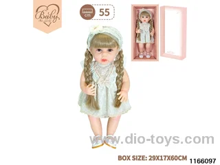 22 inch newborn simulation doll set