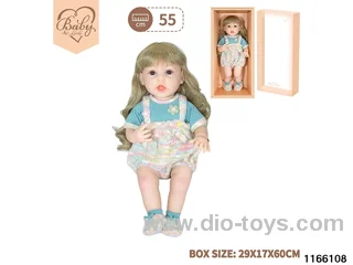 22 inch newborn simulation doll set