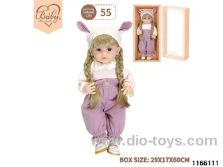 22 inch newborn simulation doll set