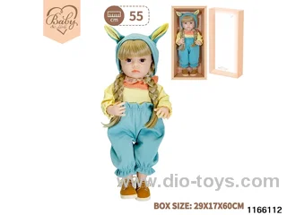 22 inch newborn simulation doll set