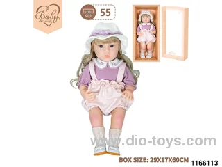 22 inch newborn simulation doll set