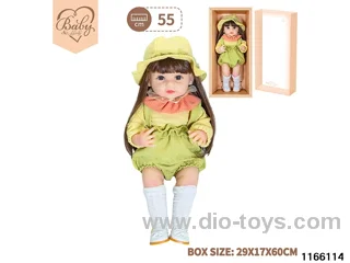 22 inch newborn simulation doll set