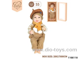22 inch newborn simulation doll set