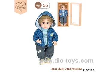 22 inch newborn simulation doll set