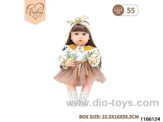 22 inch newborn simulation doll set