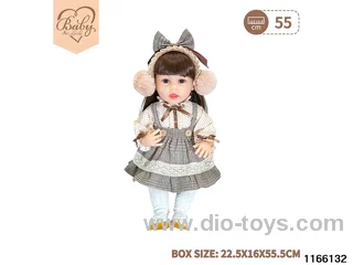 22 inch newborn simulation doll set