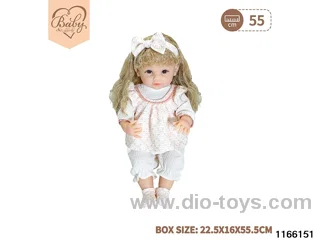 22 inch newborn simulation doll set