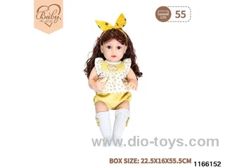 22 inch newborn simulation doll set