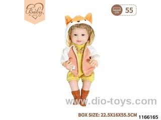 22 inch newborn simulation doll set