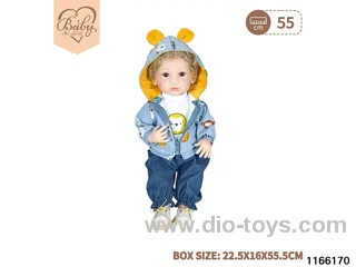 22 inch newborn simulation doll set