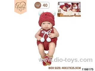 15 inch newborn simulation doll set